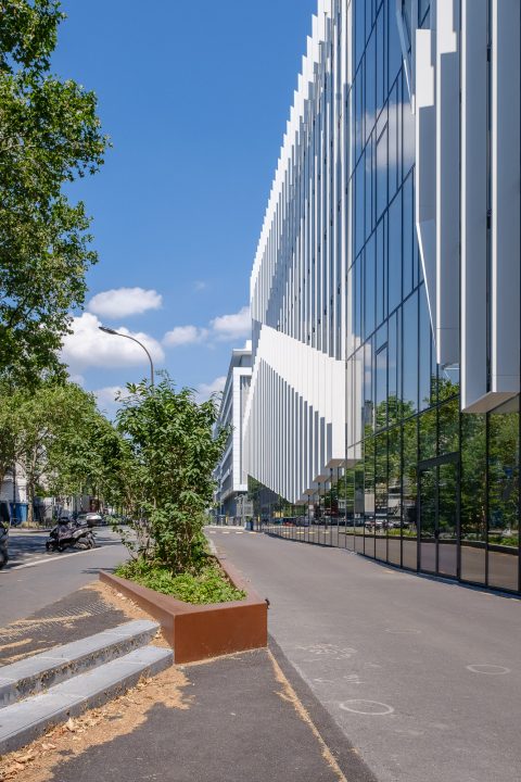 Jardinières métalliques sur mesure