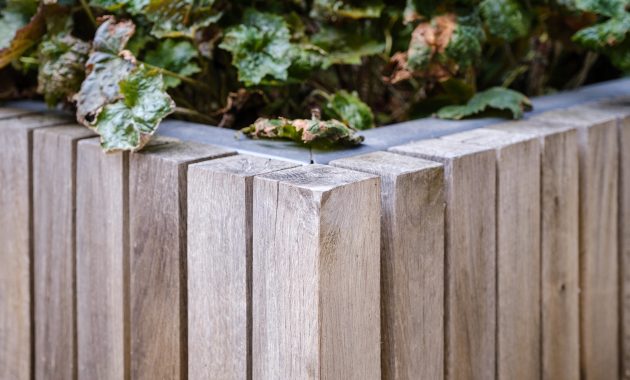 Jardinières bois / métal sur mesure