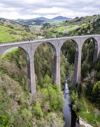 viaduc de la recoumene vue d'ensemble