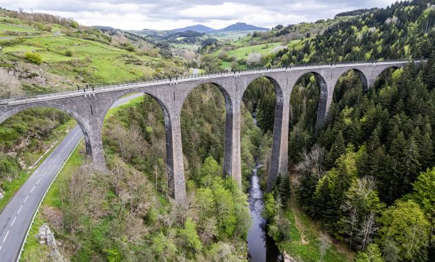 viaduc de la recoumene vue d'ensemble