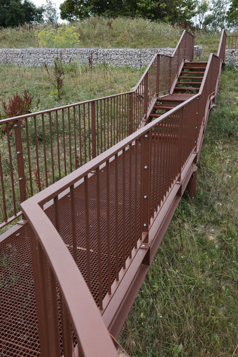 urbencea-parc-lac-Evry_Courcouronne-passerelle-structure-metallique-caillebotis
