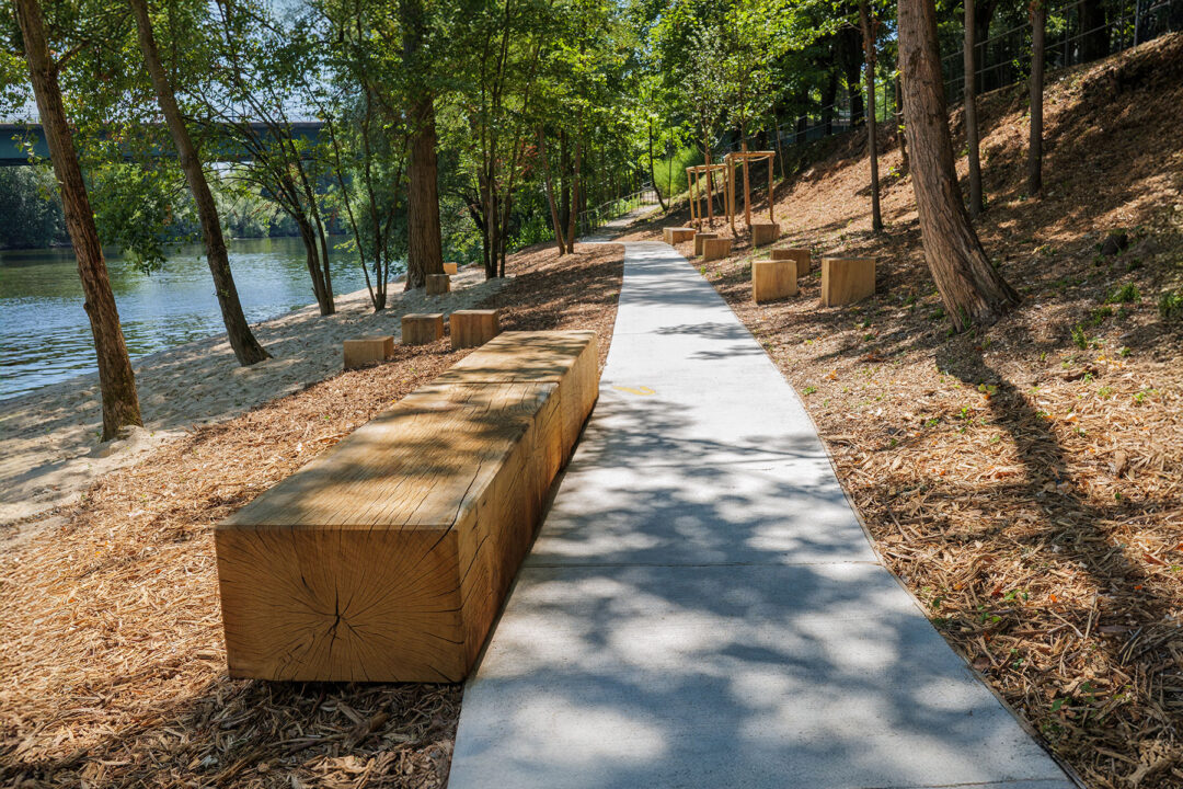 urbencea-amenagement-espaces-vie-chatou-rives-seine-plage-assises-banc-tamm-bois