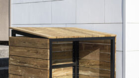 Urbencea-Réinventons-nos-espaces-de-vie-résidence-stravinsky-guyancourt-abri-poubelles-acier-bois