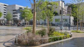 Urbencea-Réinventons-nos-espaces-de-vie-nice-meridia-place-lisse-basse-corten-végétalisation-protection-délimitation