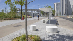 urbencea-reinventons-noes-espaces-de-vie-villejuif-ZAC-CAMPUS-GRAND-PARC-1-CHEMIN-MILITAIRE-abri-voyageurs-abris-vélos-acier